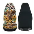 thumbnail image 4 of Uorisanigo Front Seat Covers, Car Seat Covers for Front Seats, Soft Highland Cow Print Cover for Cars, Washable Seats Cover Universal Fit for Most Cars SUV Trucks (2 Pieces), 4 of 7