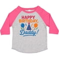 thumbnail image 3 of Inktastic Happy Birthday Daddy Celebration Boys or Girls Toddler T-Shirt, 3 of 5