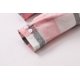 thumbnail image 5 of Camisa Cromoncent para hombre, casual, a cuadros, franela, rosa y gris, 5 of 7