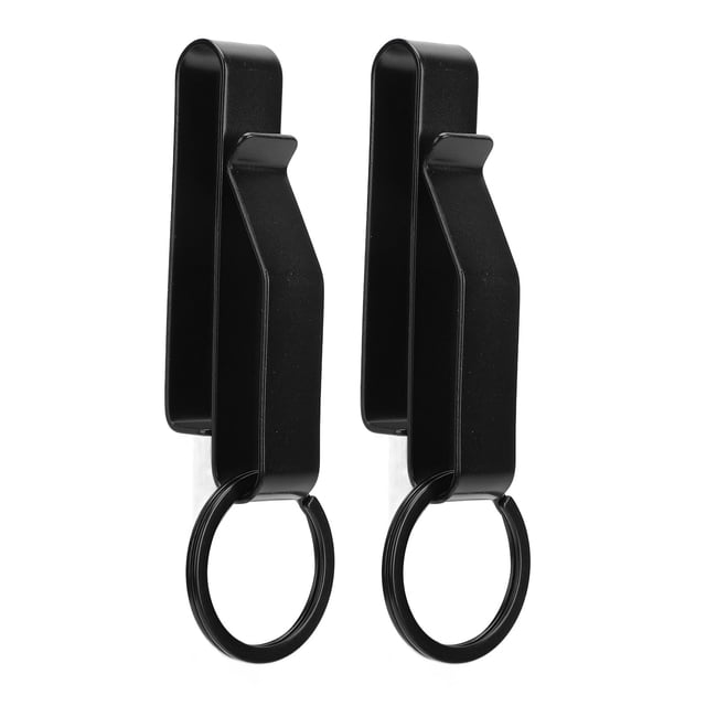 Tactical Key Ring Holder,Stainless Steel Key Ring Holder with Easy Spring Clip Design for Home Car Keys, Key Finder