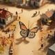 thumbnail image 3 of Conjunto de 12 Adornos de Mariposas 3D con Plumas Berfutall de 9 cm, 3 of 6
