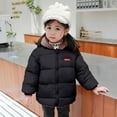thumbnail image 4 of Akiihool Boys Winter Coat Boys Hoodies Heavyweight Fleece Jackets for Kids Flannel Shirt Jacket Cozy Plaid Flannel Shacket (Black,3-4 Years), 4 of 7
