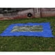 thumbnail image 2 of Carpa con dosel instantáneo a prueba de agua Refugio parasol en la pared lateral / Marquesina para jardín Gazebo Azul B 190x290cm Cola Paredes laterales instantáneas del toldo, 2 of 8