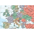 thumbnail image 4 of Swiftmaps 24" x 36" World Decorator Laminated Wall Map Poster Mural, 4 of 4