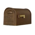 thumbnail image 4 of Outdoor Letter Holder Classic Curbside Mailbox with Springfield Mailbox Post - Copper, 4 of 7