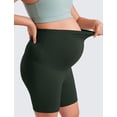 thumbnail image 4 of Shorts de Maternidad CRZ YOGA Butterluxe Cintura Alta 15 cm Verde XL, 4 of 4