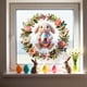 thumbnail image 5 of Spring Decoración del hogarations Easter Lovely Bunny Egg and Butterflys Cataleptic Cling Window Stickers for Holiday Window Decorations Decoración del hogar, 5 of 6