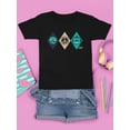 thumbnail image 3 of Alien Peace Trio Emoji - Futuristic Symbol Art Design Youth's T-shirt, 3 of 4
