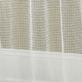 thumbnail image 2 of Lanco Ellen Sheer Window Curtain Panel with Grommet Top, White, 37 x 84" (Set of 2), 2 of 2