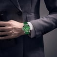 thumbnail image 2 of Reloj de Pulsera Para Hombre, Original A Estrenar Correa Metalica Hombre, Moderno, Casual, Deportivo Reloj de Pulsera,Reloj Digital Multifuncional para Hombres, Deportes, Correr C,Alloy, 2 of 5
