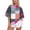 Hot Pink, variant on Casual Preppy Style Polo Shirt for Women, Short Sleeve Collared Button Down Top, Loose Fit Solid Color Blouse for Daily White L