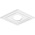 thumbnail image 2 of 24"W x 16"H x 6"ID x 8 1/2"C x 1"P Diamond Architectural Grade PVC Contemporary Ceiling Medallion, 2 of 5