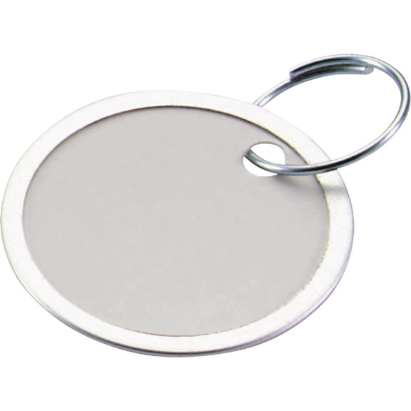 Lucky Line Label-It Tag with Ring,White,PK25 28329