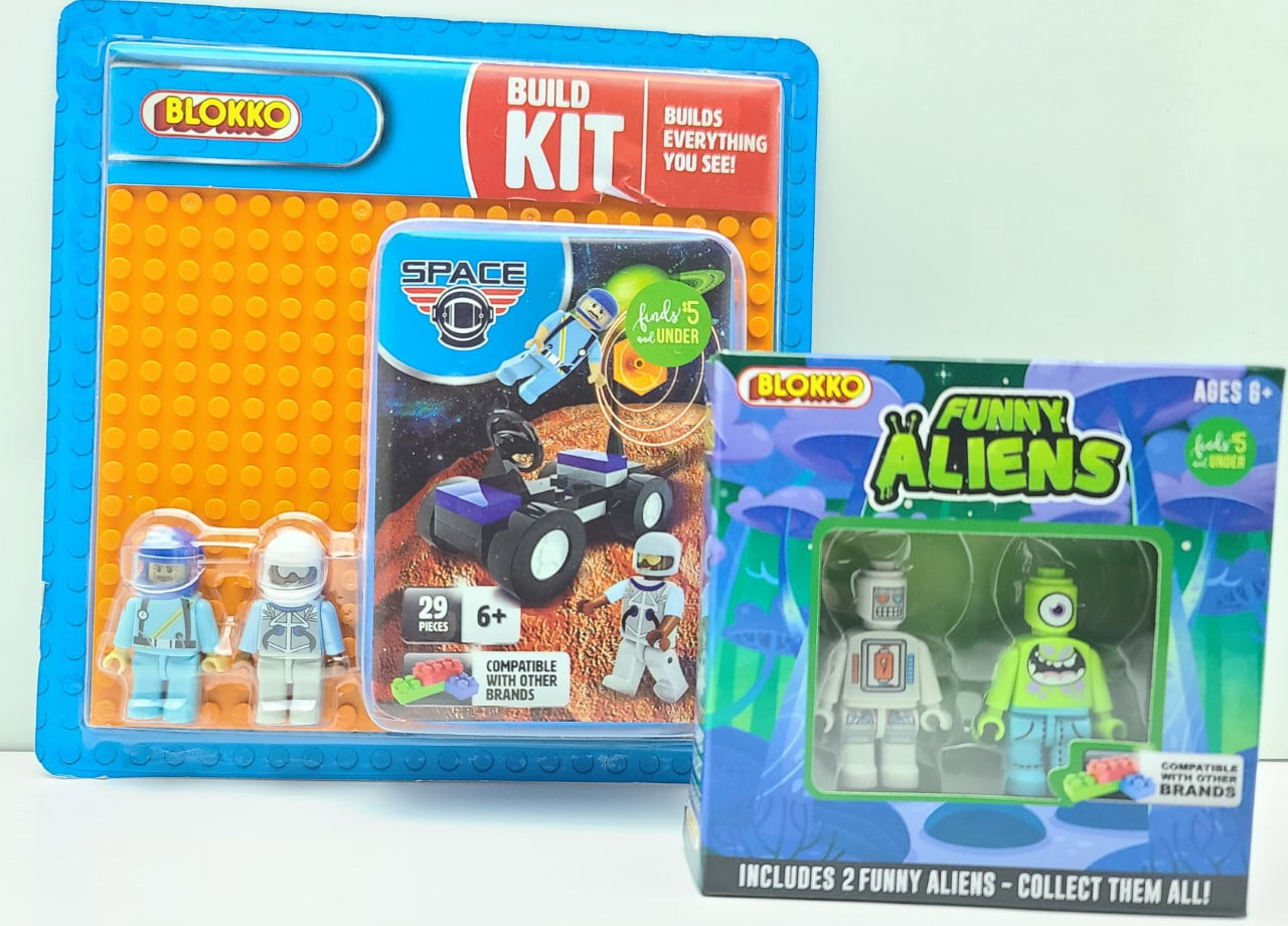 Blokko Space Building Blocks Kit 31 Pieces