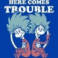 thumbnail image 2 of Dr. Seuss Thing One and Thing Two Here Comes Trouble Graphic T-Shirt, 2 of 3