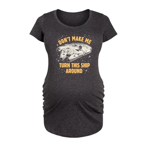 Star Wars - Turn This Around - Women's Maternity Scoop Neck Graphic T-Shirt