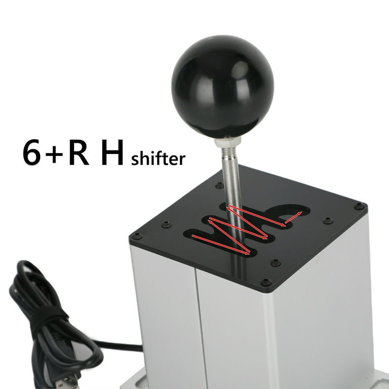 Game USB H Shifter Sequential Shifter for for T300RS/GT for ETS2  Simracing,6+R