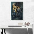 thumbnail image 2 of ARTCANVAS Two Figures 1904 Canvas Art Print by Pablo Picasso - Size: 26" x 18" (1.50" Deep), 2 of 9