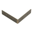 thumbnail image 6 of Dritz Campaign Textured Right Angle, Small, 3 Pack, Antique Brass, 6 of 8