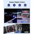 thumbnail image 3 of Dash Cam AZDOME M550 Max 4K+1080P+2.5K de 3 canales con GPS de 64 GB, 3 of 9