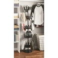 Mainstays 5 tier Rotating Shoe Tree, Black finish