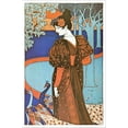 thumbnail image 2 of Art.com Woman with Peacocks Stretched Canvas Print Wall Art by Alphonse Mucha, 12" x 18", 2 of 4