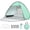 Green for 1-2 Person, variant on Portable Pop-Up Beach Tent for 1-2 Persons, UPF 50+ Sun Shelter with Zippered Door & Privacy Coverage, Lightweight Easy-Setup Canopy for Beach, Fishing, Camping & Park (Blue, Compact & Breathable)