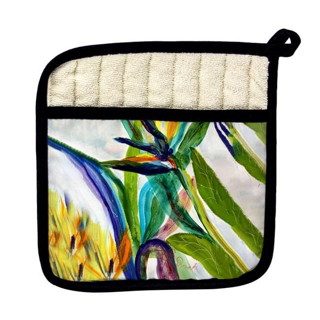 Betsydrake PT1162 Teal Paradise II Porte-Pot