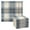 Navy and White Plaid, variant on Dailycode 6 Packs Kitchen Dish Towels Soft Absorbent Dish Cloths Navy and White Plaid 11"x11"