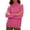 Pink, variant on Womens Mock Turtleneck Sweater Long Sleeve Loose Fit Cutout Knit Pullover Tops Warm Fall Winter Base Layering Sweater Tops Green M