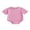 Watermelon Red, variant on Cenuakty Infant 0-18M Baby Summer Jumpsuit Solid Color Ribbed Short Sleeve Round Neck Romper Cute Bodysuit