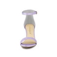 thumbnail image 6 of BLISSFUL STEP Women's Sandals Stiletto Heels Ankle Strap Open Toe Sandals, 6 of 7