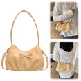 thumbnail image 4 of Bolso Hombro para Mujer Media Pajarita Cuero PU Con Bandolera Moderno, 4 of 9