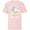 Soft Pink, variant on Disney Mickey Mouse Vintage Classics Thumbs-Up Retro Fade - Short Sleeve T-Shirt for Kids - Customized-White