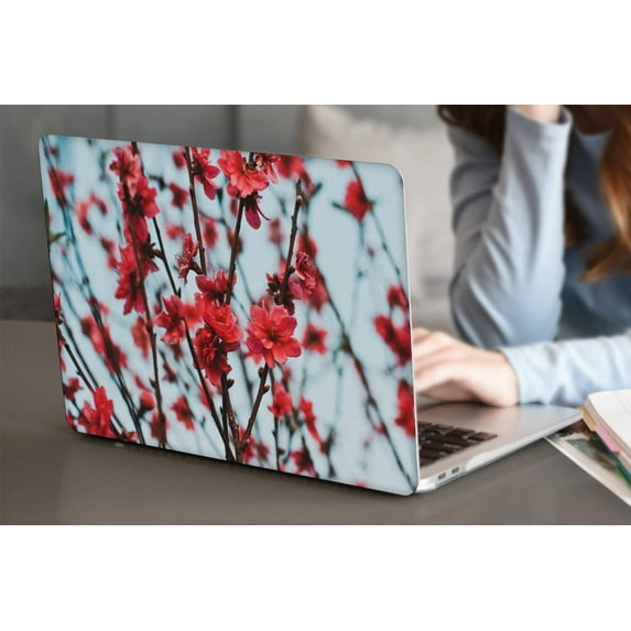 KSK KAISHEK Plastic Protective Case Hard Cover Only for 2015 2014 2013 2012 Released Old MacBook Pro 13" Retina Display No Touch Model: A1502 or A1425 Flower 0393
