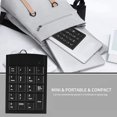 thumbnail image 4 of 1 Uds. Teclado numérico USB, Mini teclado numérico con cable USB antideslizante portátil para ordenador portátil, ordenador de escritorio, etc. JM, 4 of 5