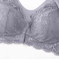 thumbnail image 6 of Hfnxid Bras for Women Plus Size,Women Lace Patchwork Bra Wire Underwear One-Piece Bra Everyday Underwear, 6 of 8