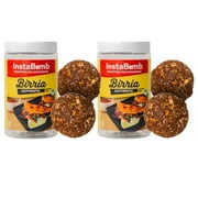 Delicious Spice Bomb Rich in Traditional Flavor, Pre-Measured Birria Seasonings blended with Authentic Chiles, Herbs, and Spices. Vegan Friendly (2 Birria Bombs Per Jar) (2-Jars)
