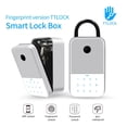 thumbnail image 2 of Waterproof TTLOCK App Remote Access Finrprint Digital Key Box Wall Mount Security Stora Lockbox Anti-theft Box ,Built to Last, 2 of 7