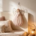 thumbnail image 6 of Luckky Angel Fabric Hanging DIY Kit,HandmadeAngel Ornament Craft Kit,Precut Fabrics & Buttons to Create Layered Wings,Christmas Tree Angel Doll for Rustic Farmhouse Christmas Home Decor, 6 of 8