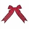 thumbnail image 3 of Vickerman 18" En Nylon Rouge De Noël Extérieur Arc, 3 of 4