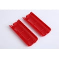 thumbnail image 3 of 2pcs Battery Back Door Cover Shell Replacement for Nintendo Wii Remote Controller (Red), 3 of 3