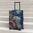thumbnail image 4 of Salouo Rainbow Astronaut Space Landscape Pattern Travel Dust-proof Suitcase Cover, Softside Suitcase Protector Luggage Cover Protector for 18-32inch ,Not Included Suitcase, 4 of 8