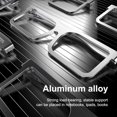 thumbnail image 4 of Portable Laptop Stand for Desk,Aluminum Computer Stand,Foldable Lightweight Desktop Mount Compatible for Laptop Mac MacBook Pro Air Ipad (Silver), 4 of 8