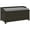 Gray, variant on Topcobe Outdoor Wicker Bench with Storage, Comfortable Cushion Seat, Cream White for Patio, Deck, Garden