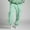 Green, variant on JUSLIO Womens Sweatpants Comfortable Casual Zipper Side Zipper Warm Pants for Women Green L