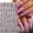 B, variant on 1 Sheet of Nail Stickers Flower, Nail Stickers Self-Adhesive Flowers Nail Stickers Nail Art Stickers Flowers Nail Stickers Flower Nail Stickers for Women Girls