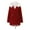 Red, variant on IROINNID Women's Mid-Length Hoodie Parka Coat Solid Color Long Sleeve Warm Long Jacket Winter Outwear, Red