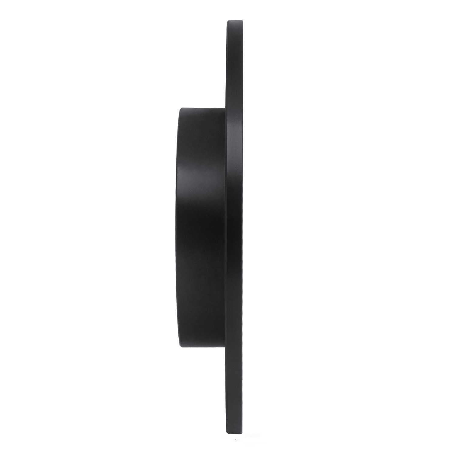 Dynamic Friction Company 633-76035L DFC Brake Rotor - Drilled And Slotted - Black