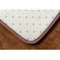 thumbnail image 3 of Clara Clark Bath Mat Bathroom Rug - Absorbent Memory Foam Bath Rugs - Non-Slip, Thick, Cozy Velvet Feel Microfiber Bathrug, Plush Shower, Toilet- Floor Bathmats Carpet - Brown - Contour Size 24"x20", 3 of 5